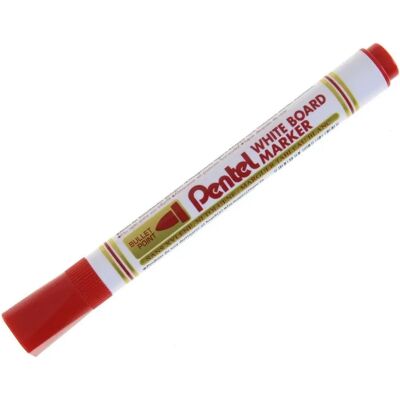 Pentel Whiteboard-Marker MW85 - Rot, 1,9mm, Rundspitze Pentel Whiteboard-Marker MW85 - Rot, 1,9mm, Rundspitze