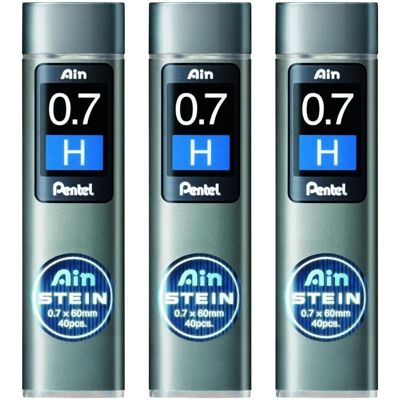 Pentel C277-H - Druckbleistiftmine, 0,7mm, 40 Stück Pentel C277-H - Druckbleistiftmine, 0,7mm, 40 Stück