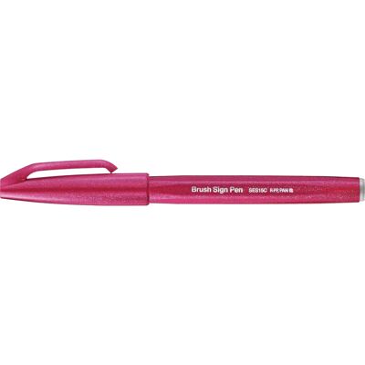 Penna a Feltro Fine Rosso - Penna per Calligrafia - 1 pezzo Penna a Feltro Fine Rosso - Penna per Calligrafia - 1 pezzo