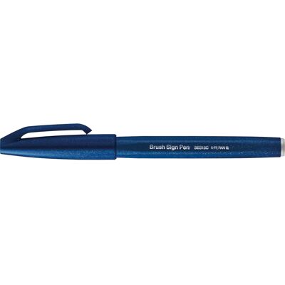 Pentel Navy Brush Sign Penna - Penna a feltro Pentel Navy Brush Sign Penna - Penna a feltro