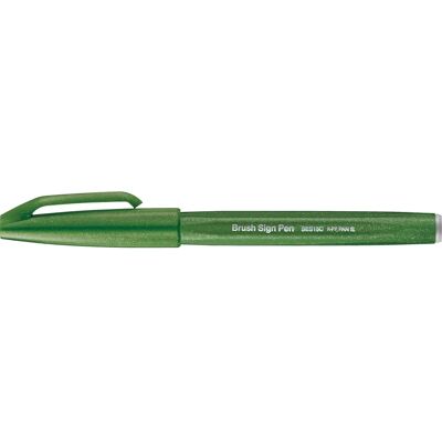 Pentel Marke Modell SES15C-D2X Flexibler Pinsel-Kalligrafie-Stift - Filzstift Pentel Marke Modell SES15C-D2X Flexibler Pinsel-Kalligrafie-Stift - Filzstift