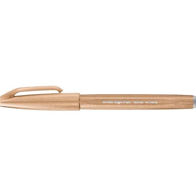 Pentel Marrone Fine Pennarello a Piuma - Felt Pen Pentel Marrone Fine Pennarello a Piuma - Felt Pen