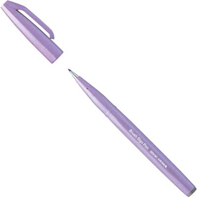 Pentel Arts Sign Pen Flieder - Pinsel für Kalligrafie - Wasserbasierte Tinte Pentel Arts Sign Pen Flieder - Pinsel für Kalligrafie - Wasserbasierte Tinte