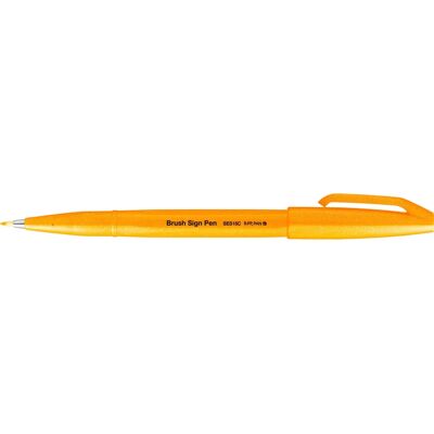 PentelArts Sign Pen SES15 - Orange Fluo, 3 Varianten - Sign Pen PentelArts Sign Pen SES15 - Orange Fluo, 3 Varianten - Sign Pen