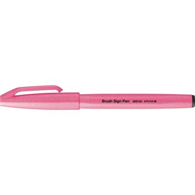 Stylo Sign Pen Pentelarts SES15 Rose Fluorescent - Lot de 7 - Publicité Stylo Sign Pen Pentelarts SES15 Rose Fluorescent - Lot de 7 - Publicité