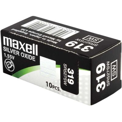 Maxell SR616SW Silberoxid Uhrenbatterie - Mercuryfrei Maxell SR616SW Silberoxid Uhrenbatterie - Mercuryfrei