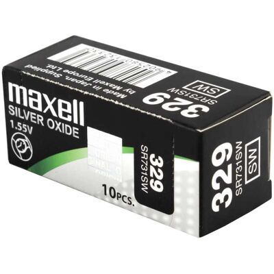 Maxell SR731SW Silveroxid klockbattery - Klockbatteri Maxell SR731SW Silveroxid klockbattery - Klockbatteri