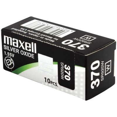 Maxell SR920W Silver Oxide Klockbatteri - Batteri Maxell SR920W Silver Oxide Klockbatteri - Batteri