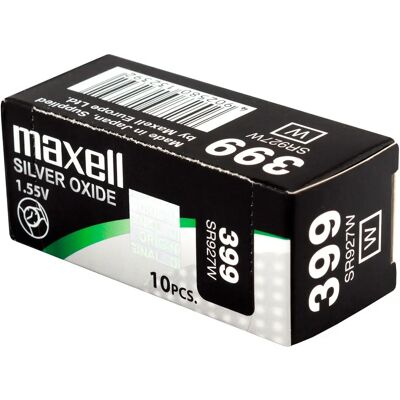 Maxell SR927W 1,55V Silver Oxide Batteri för klockor - Made in Japan Maxell SR927W 1,55V Silver Oxide Batteri för klockor - Made in Japan