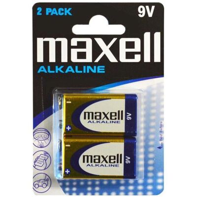 Maxell 6LR61 9V Batterie - Batterie Maxell 6LR61 9V Batterie - Batterie
