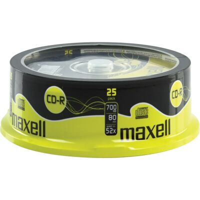 Maxell MAX-CRD19S2 - 700MB 52x 25pcs CD-R Maxell MAX-CRD19S2 - 700MB 52x 25pcs CD-R