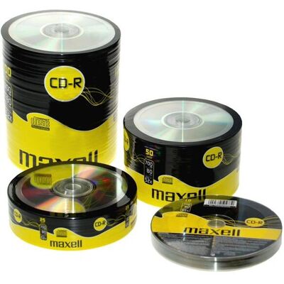 Maxell MAX27051 700MB 52x CD-R - Discuri CD-R Maxell MAX27051 700MB 52x CD-R - Discuri CD-R