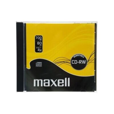 Maxell MAX-CRW14JC - 700MB Rewritable CD-RW - 10 Media - 4x Speed Maxell MAX-CRW14JC - 700MB Rewritable CD-RW - 10 Media - 4x Speed