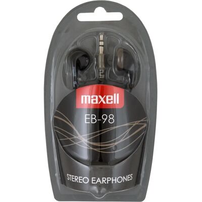 Ecouteurs intra-auriculaires Maxell EB-98 - Écouteurs - Publicité Ecouteurs intra-auriculaires Maxell EB-98 - Écouteurs - Publicité