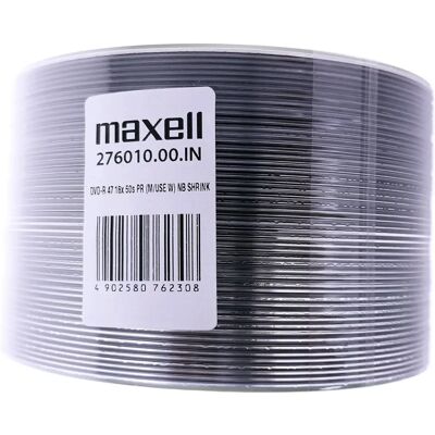 Maxell DVD+R 4,7GB 50 Stück - DVD+R Maxell DVD+R 4,7GB 50 Stück - DVD+R