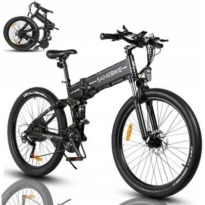 SAMEBIKE LO26-II 900W 48V 26" Vélos Électriques Pliants Noir - E-Bike Montagne Urbaine - Publicité SAMEBIKE LO26-II 900W 48V 26" Vélos Électriques Pliants Noir - E-Bike Montagne Urbaine - Publicité