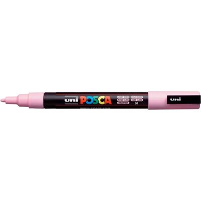 Uni Posca PC-3M Light Pink Marker - Marker Type Uni Posca PC-3M Light Pink Marker - Marker Type