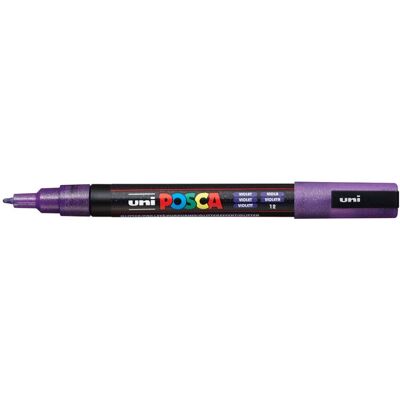 Marcador Uni-ball Uni Posca Viola - Multi-Superficie - 0,9-1,3mm Marcador Uni-ball Uni Posca Viola - Multi-Superficie - 0,9-1,3mm