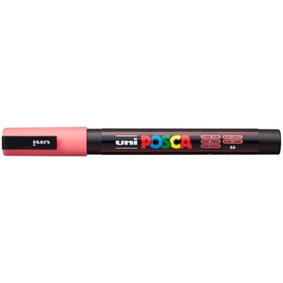 Marcator Posca PC-3M Rosa - Marker Artistico Marcator Posca PC-3M Rosa - Marker Artistico