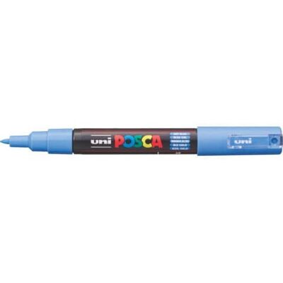 Posca Marqueur Bleu Ciel - Pointe Fine 0,7mm, Précision Posca Marqueur Bleu Ciel - Pointe Fine 0,7mm, Précision