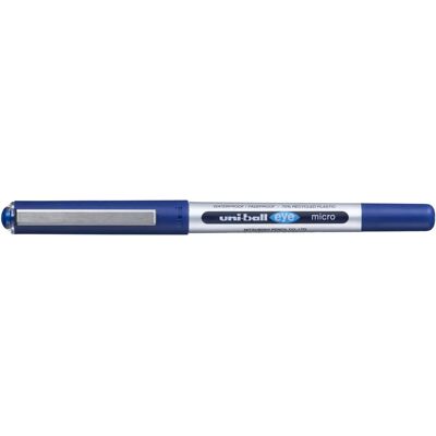Uni Stylo roller Eye punta fine - Corpo in polipropilene, Inchiostro blu - Penna occhi Uni Stylo roller Eye punta fine - Corpo in polipropilene, Inchiostro blu - Penna occhi