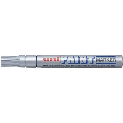 Uni-Ball PX-20 Silber Permanent Marker - 2,8 mm - Büro & Kunstbedarf Uni-Ball PX-20 Silber Permanent Marker - 2,8 mm - Büro & Kunstbedarf