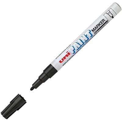 Uni-ball Marker Px-21 - Ölbasierte Tinte, 0,8-1,2mm, Schwarz Uni-ball Marker Px-21 - Ölbasierte Tinte, 0,8-1,2mm, Schwarz