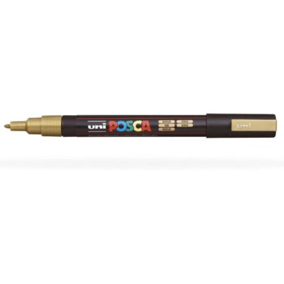 Marcatura Uni Posca Oro Punta Fine - Tipo di Marcatore Marcatura Uni Posca Oro Punta Fine - Tipo di Marcatore
