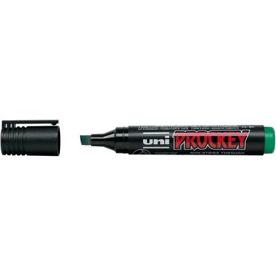 Uni-ball Grüner Marker - Permanent, Wasserbasierte Tinte, 5,7mm Keilspitze Uni-ball Grüner Marker - Permanent, Wasserbasierte Tinte, 5,7mm Keilspitze