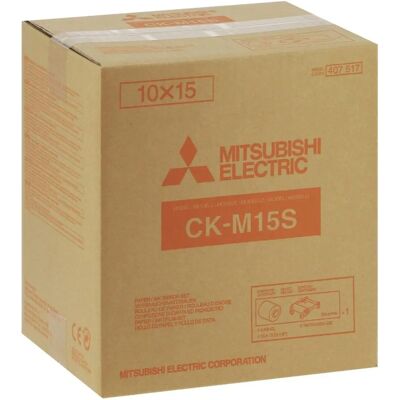 Mitsubishi Electric CKM15S Thermopapier 10x15cm - 750 Drucke Mitsubishi Electric CKM15S Thermopapier 10x15cm - 750 Drucke