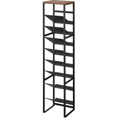 Yamazaki YA01491 Black 8-tier Floor Wine Rack Yamazaki YA01491 Black 8-tier Floor Wine Rack