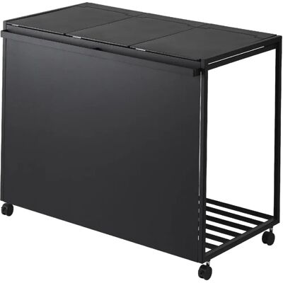 Yamazaki Home Europe Cestino Nero a 3 Scomparti Yamazaki Home Europe Cestino Nero a 3 Scomparti