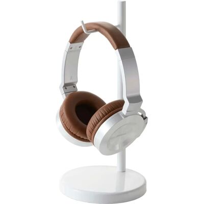 Yamazaki Beautes, Supporto per cuffie, Bianco Yamazaki Beautes, Supporto per cuffie, Bianco