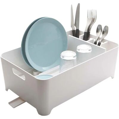 Yamazaki Dish Drainer - Tower - White - Dish Rack Yamazaki Dish Drainer - Tower - White - Dish Rack