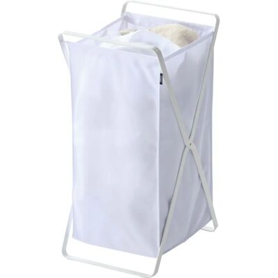 Yamazaki 2484 - Blanc - Panier à linge - Publicité Yamazaki 2484 - Blanc - Panier à linge - Publicité