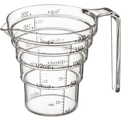 Yamazaki Tazza da misurare a livelli 200ML - Strumento di misurazione Yamazaki Tazza da misurare a livelli 200ML - Strumento di misurazione