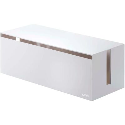 Yamazaki Kabelbox Weiß - Kabel-Organizer, Mehrfachstecker, Haustierschutz Yamazaki Kabelbox Weiß - Kabel-Organizer, Mehrfachstecker, Haustierschutz