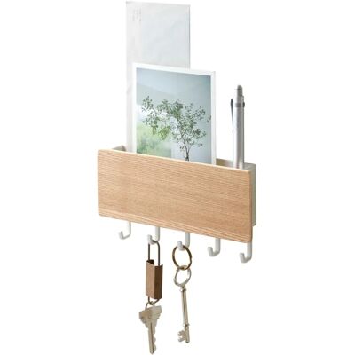 Gancho de almacenamiento para el hogar Yamazaki YA02729 - Soporte de llaves - Blanco Gancho de almacenamiento para el hogar Yamazaki YA02729 - Soporte de llaves - Blanco