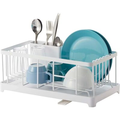 Yamazaki Tower White Sink Drainer - Kitchen Organizer Yamazaki Tower White Sink Drainer - Kitchen Organizer