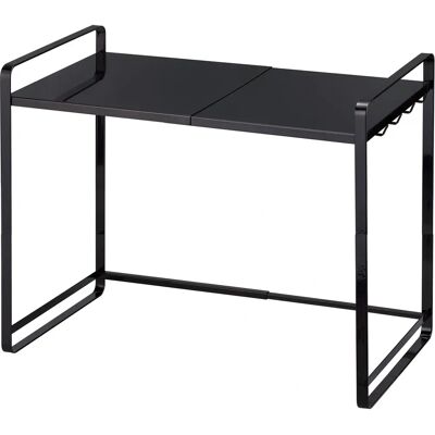 Organisateur extensible pour la cuisine Yamazaki - Tour - Noir - Rangement Organisateur extensible pour la cuisine Yamazaki - Tour - Noir - Rangement