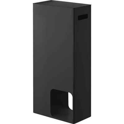 Yamazaki Turm WC Rollenhalter - Schwarz - Für 8 Rollen Yamazaki Turm WC Rollenhalter - Schwarz - Für 8 Rollen