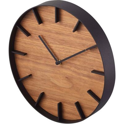 Yamazaki 4108 Wall Clock - Black Yamazaki 4108 Wall Clock - Black