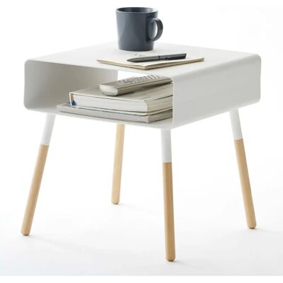 Yamazaki 4229 White Square Coffee Table - Coffee table Yamazaki 4229 White Square Coffee Table - Coffee table