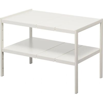 Yamazaki 4948 Steel White - Organisateur de Cuisine Extensible Yamazaki 4948 Steel White - Organisateur de Cuisine Extensible