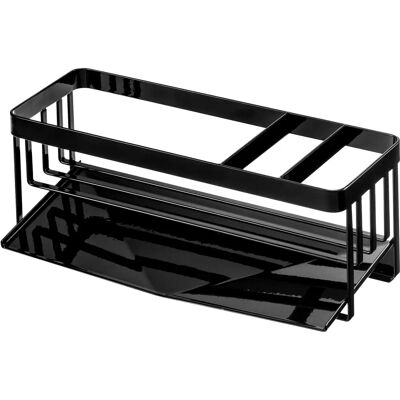 Yamazaki Black Steel Kitchen Organizer - Tower - Kitchen Type Yamazaki Black Steel Kitchen Organizer - Tower - Kitchen Type