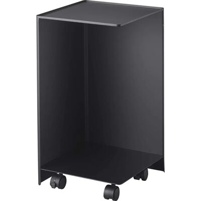 Yamazaki Toilet Paper Holder with Caster - Tower - Black Yamazaki Toilet Paper Holder with Caster - Tower - Black