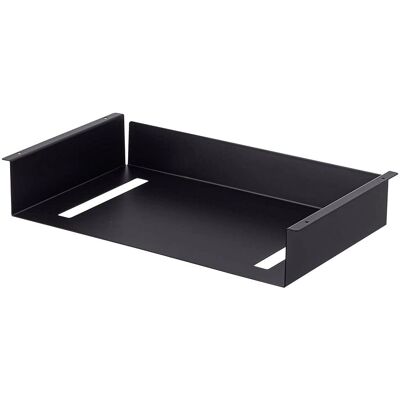 Yamazaki Tower Stahlregal - 44x7x24,5cm - Schwarz Yamazaki Tower Stahlregal - 44x7x24,5cm - Schwarz