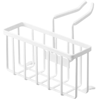 Organizador de fregadero Tower de Yamazaki - Blanco - Accesorio de cocina Organizador de fregadero Tower de Yamazaki - Blanco - Accesorio de cocina