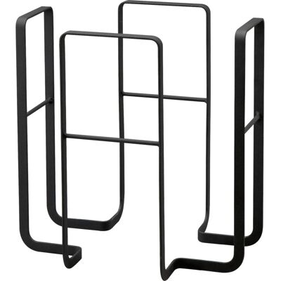 Yamazaki Model 6472 Black Magazine Rack Yamazaki Model 6472 Black Magazine Rack