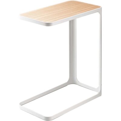 Yamazaki 7202 Sofa table - Forme rectangulaire, Blanc, Acier/Bois - Table de canapé Yamazaki 7202 Sofa table - Forme rectangulaire, Blanc, Acier/Bois - Table de canapé